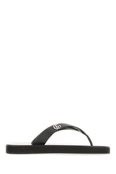 Sandali infradito in nappa nera -  | Wise