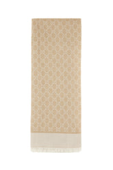 Cappuccino silk blend scarf -  | Wise