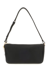 Black leather medium Gucci Half Horsebit shoulder bag -  | Wise