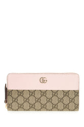 Wallet in leather and GG fabric -  | Wise