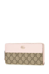 Wallet in leather and GG fabric -  | Wise