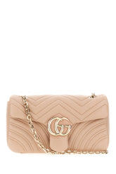 Borsa a spalla GG Marmont media in nappa rosa -  | Wise