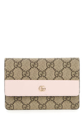 Wallet in leather and GG fabric -  | Wise