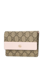 Wallet in leather and GG fabric -  | Wise