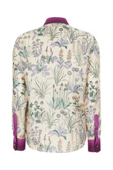 Blusa in seta stampata -  | Wise