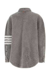 Giubbino in montone grigio -  | Wise