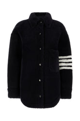 Giubbino in montone blu notte -  | Wise