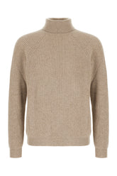 Cappuccino wool blend sweater -  | Wise