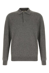 Dark grey cashmere sweater -  | Wise
