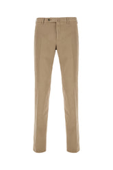 Pantalone in misto cotone stretch cappuccino -  | Wise