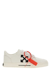 Sneakers New Low Vulcanized in tela bianca -  | Wise