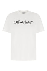 T-shirt oversize in cotone bianco -  | Wise