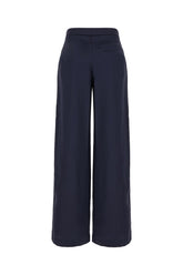 Pantalone jogging in misto acetato blu notte -  | Wise