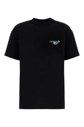 Black cotton t-shirt -  | Wise