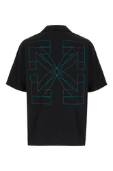 Black poplin shirt -  | Wise