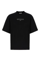 Black cotton t-shirt -  | Wise