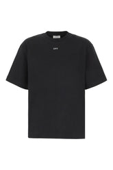Black cotton t-shirt -  | Wise