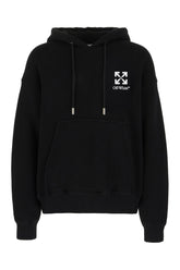 Black cotton sweatshirt -  | Wise