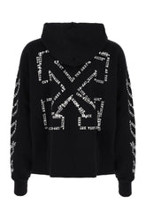 Black stretch cotton sweatshirt -  | Wise