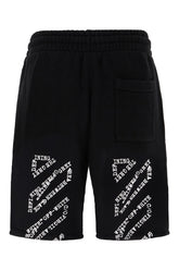 Black cotton bermuda shorts -  | Wise