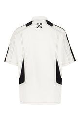 Two-tone cotton shirt -  | Wise