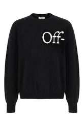Black cotton sweater -  | Wise