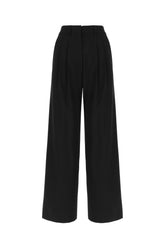 Pantalone in lana stretch nero -  | Wise