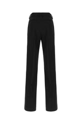 Pantalone in lana stretch nero -  | Wise
