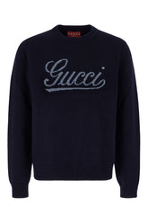 Blue wool sweater -  | Wise