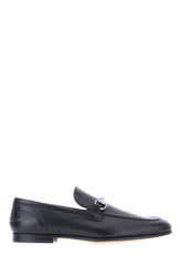 Midnight blue leather loafers -  | Wise
