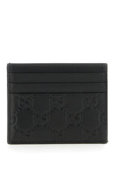 Black leather card holder -  | Wise
