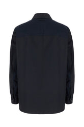 Camicia in cotone blu notte -  | Wise