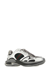 Multicolor mesh and leather sneakers -  | Wise
