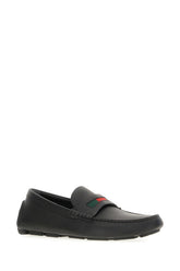 Black leather Driver loafers -  | Wise