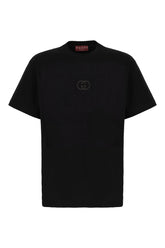 Black cotton t-shirt -  | Wise