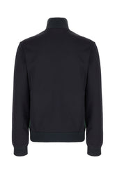 Midnight blue polyester blend sweatshirt -  | Wise