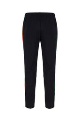 Midnight blue polyester blend joggers -  | Wise