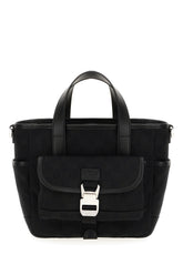 Embroidered canvas handbag -  | Wise