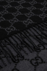 Embroidered cashmere scarf -  | Wise