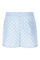 Printed polyester swimming shorts -  | Wise