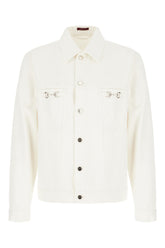 Chalk denim jacket -  | Wise