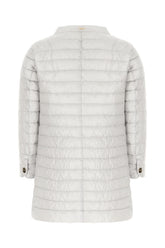 Light grey nylon down jacket -  | Wise