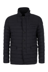 Black nylon down padded jacket -  | Wise