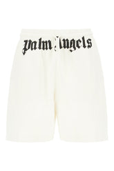 Ivory cotton bermuda shorts -  | Wise