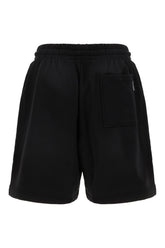 Black cotton bermuda shorts -  | Wise