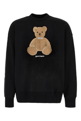 Black stretch cotton sweatshirt -  | Wise