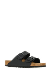 Black leather Arizona sandals -  | Wise