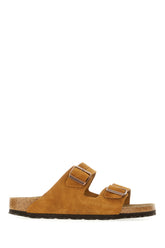 Caramel suede Arizona sandals -  | Wise