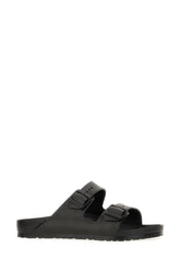 Black rubber Arizona sandals -  | Wise