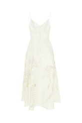 Ivory linen dress -  | Wise